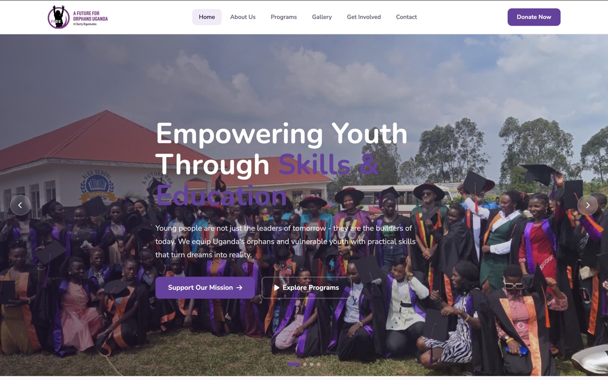 Future For Orphans Uganda